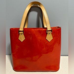 Louis Vuitton Houston Vernis Varnished Leather